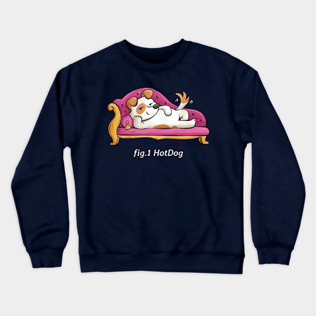 Fig.1 HotDog Crewneck Sweatshirt by salihgonenli